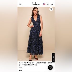 Lulus Wedding Guest Dress - Worn Once, great condition!